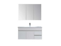 Sanotechnik Súprava kúpeľňového nábytku Belluno, biela, 3-dielna