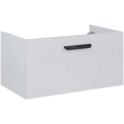 Maximus Skrinka pod umývadlo Tall, 1 zásuvka, matná kamenná sivá, 80 cm