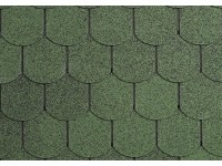 Onduline Asfaltový šindeľ Bardoline CLASSIC bobrovka, zelená, 2 m2