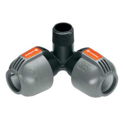 GARDENA Uhlový kus 25 mm (1 palec) x vonkajší závit 19 mm (3 / 4 palca)
