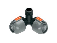 GARDENA Uhlový kus 25 mm (1 palec) x vonkajší závit 19 mm (3 / 4 palca)