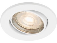 BRILONER Vstavané LED svietidlo biela, GU10 5W 460lm 3000K pr. 86 x 70 mm, 1 ks