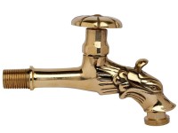 Záhradný ventil mosadz Retro koliesko 1/2