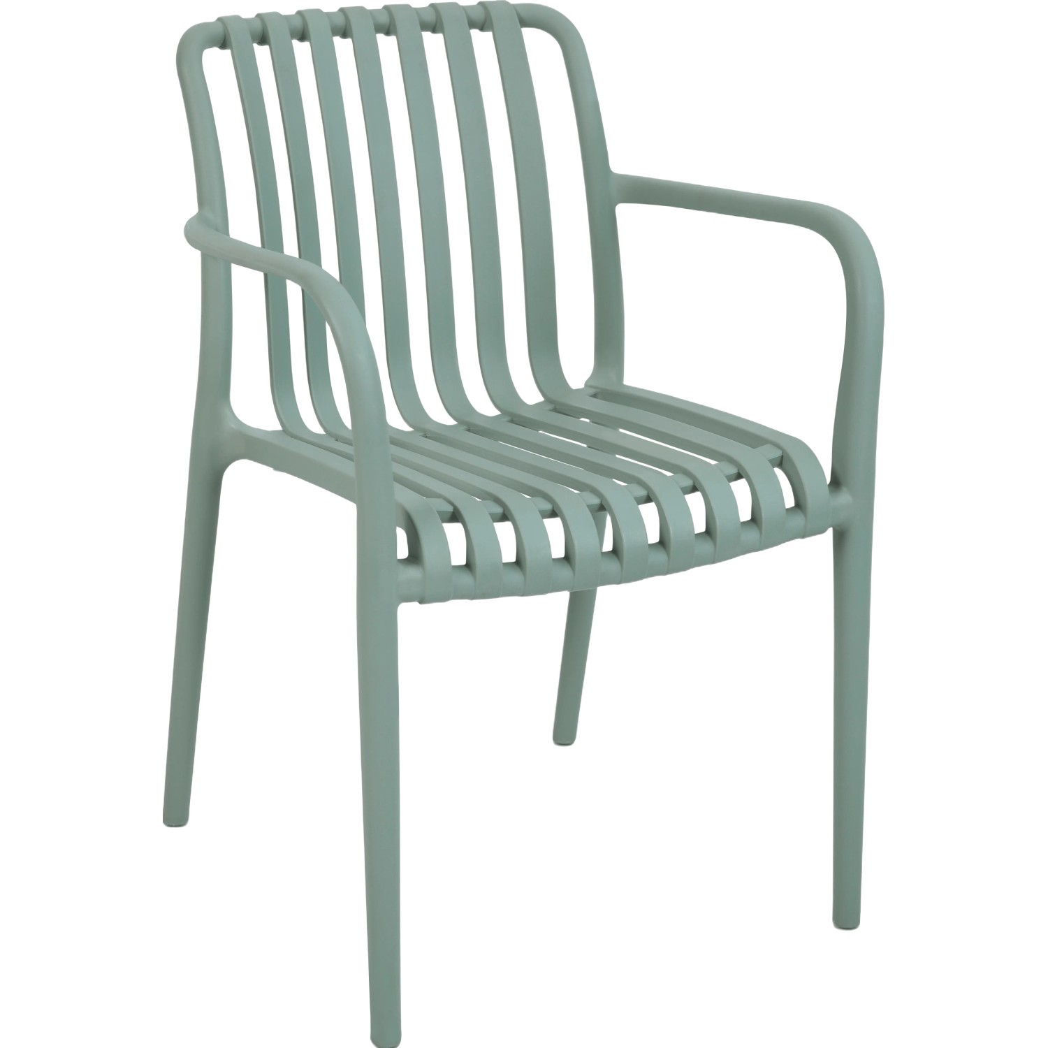 E-shop OBI Stohovacia stolička Merrydale zelená 81 x 56 x 58 cm