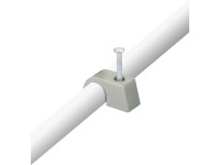 LUX Expresná príchytka veľké balenie 10 - 14 mm sivá