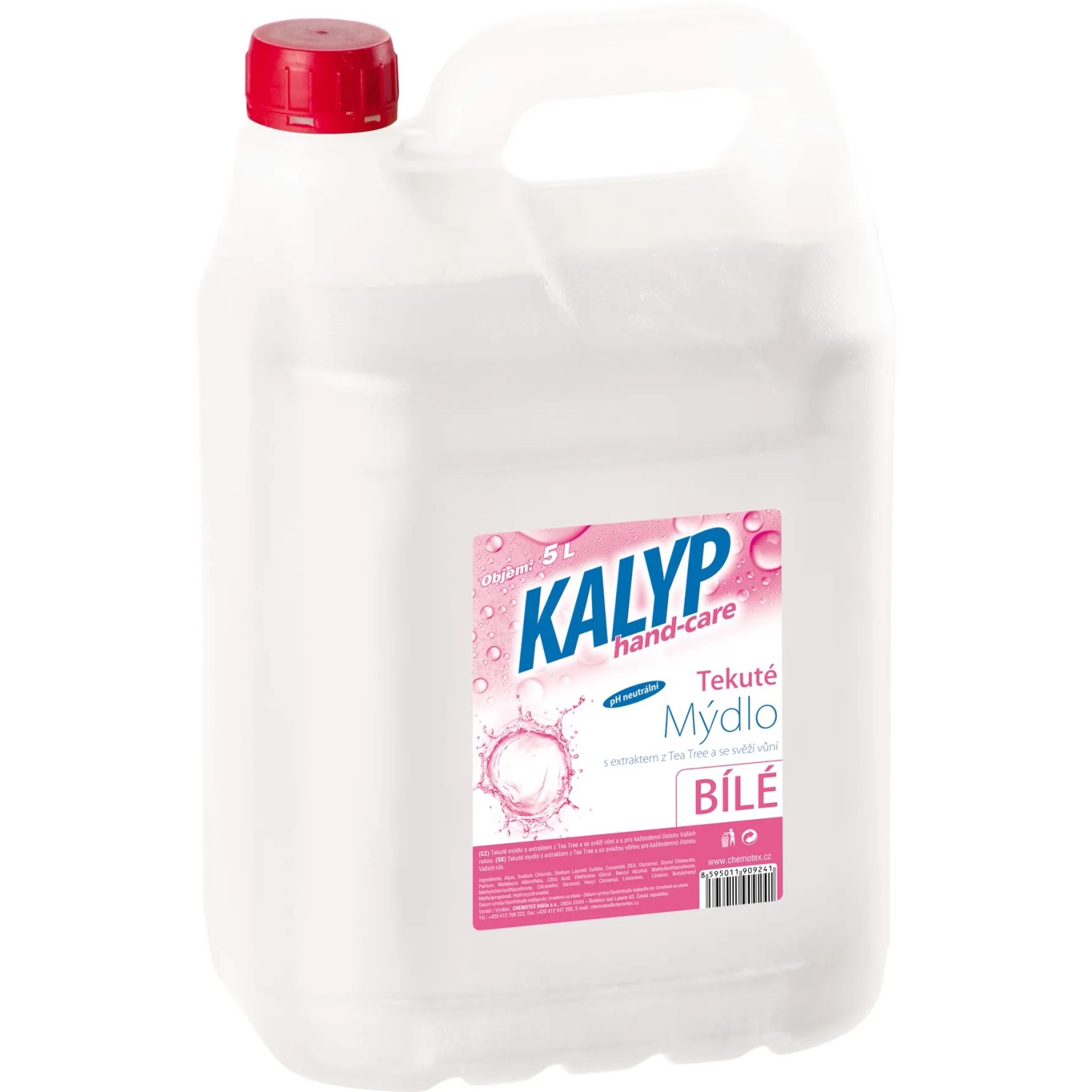 E-shop Kalyp Mydlo tekuté biele, 5 l