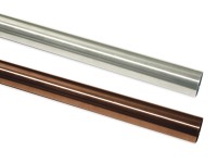 Gardinia Tyč Chicago pr. 20 mm, vzhľad ušľachtilej ocele 120 cm