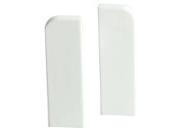 Koncové krytky 15 x 10 x 58 mm, 2 ks