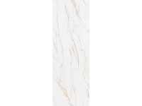 Decoflooring Nástenný panel SPC mramor bielo-zlatý 2600 x 900 x 4 mm