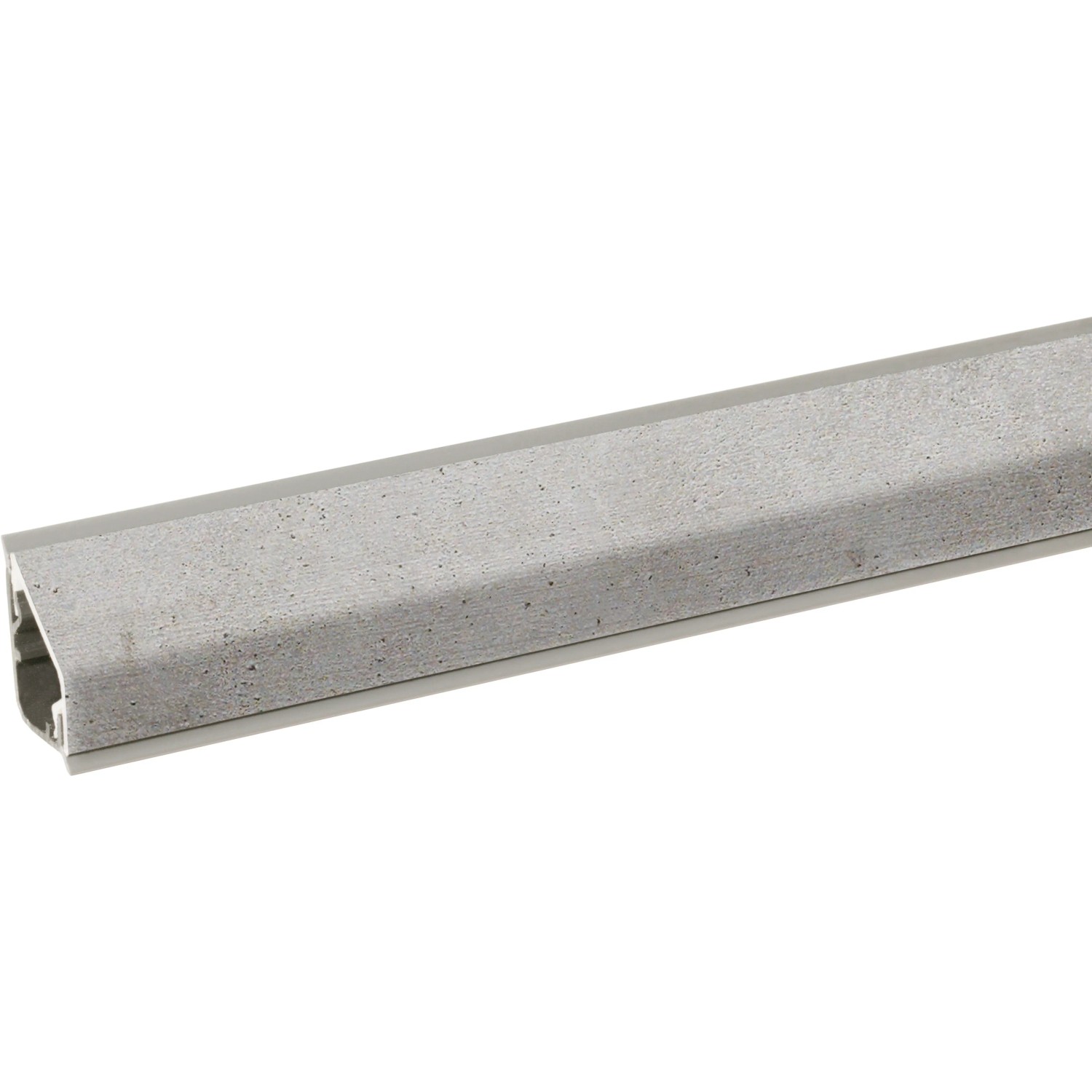 E-shop Kaindl Lišta k pracovnej doske 34014 Betón 63,5 x 2,4 x 1,6 cm