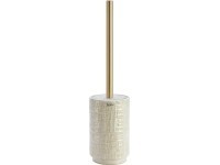 baliv Držiak WC štetky Cosy Wave, béžovo-zlatá, keramika baliv Držiak WC štetky Cosy Wave, béžovo-zlatá, keramika