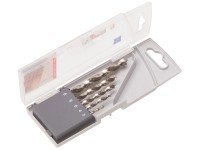 LUX-TOOLS Súprava vrtákov do tvrdého dreva HSS-G, 5dielna (pr. 3/4/5/6/8 mm)