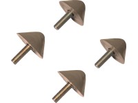 Krytky na nožičky pre zostavu záhradného nábytku Dowerin, 28 x 31 mm