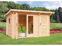 Maone Drevený záhradný domček Milan s podlahou, 348 x 248 cm