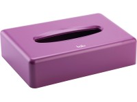 baliv Box na kozmetické vreckovky, fialový, plastový
