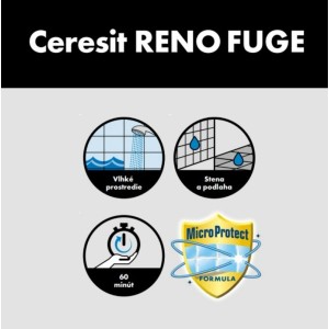 CERESIT Obnovovač škár RENO FUGE biely 7 ml