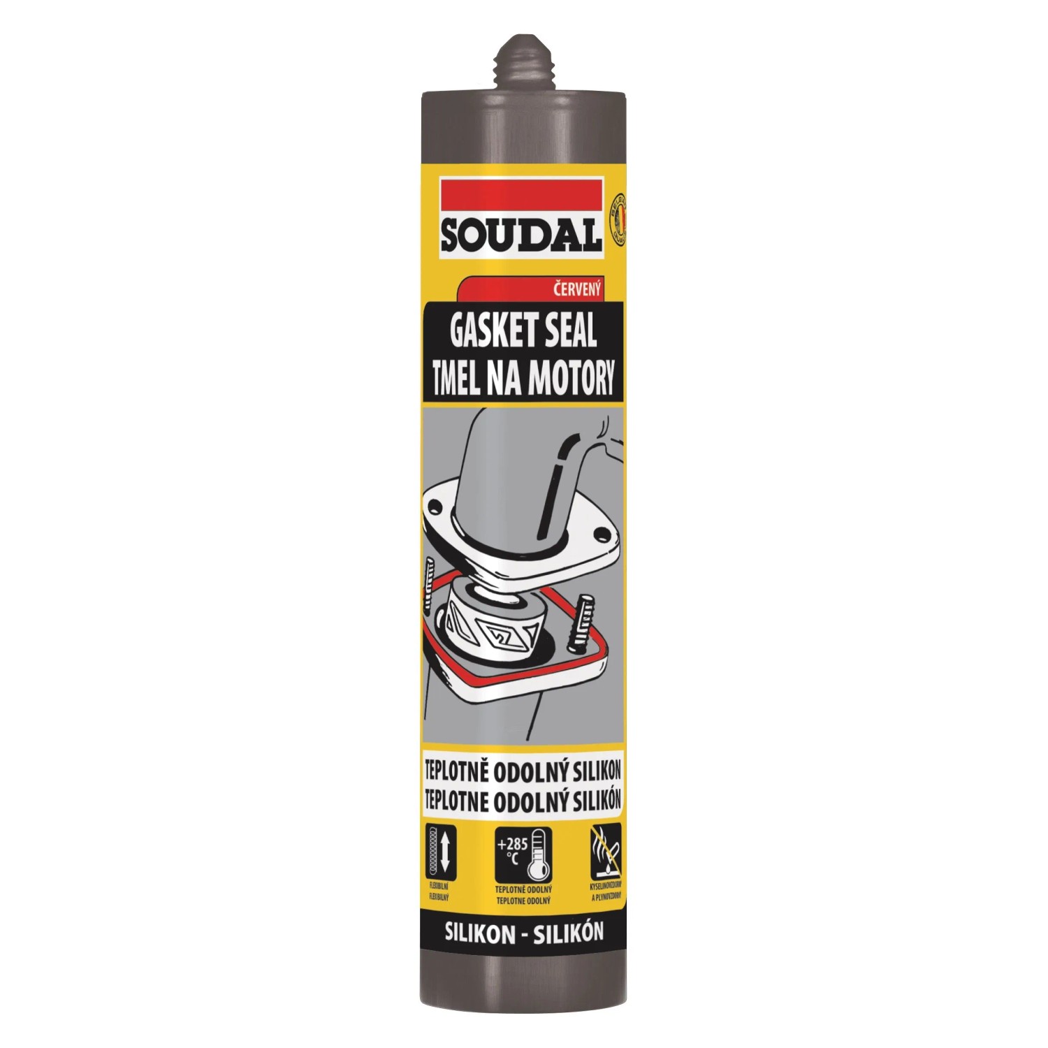 E-shop SOUDAL Tmel na motory GASKET SEAL 310 ml