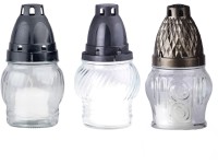 Lampa na cintorín rôzne druhy pr. 8 x 14 cm s vkladom 30 g