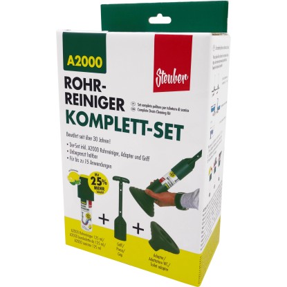 Steuber Čistič odpadov A2000 - kompletná súprava, 125 ml