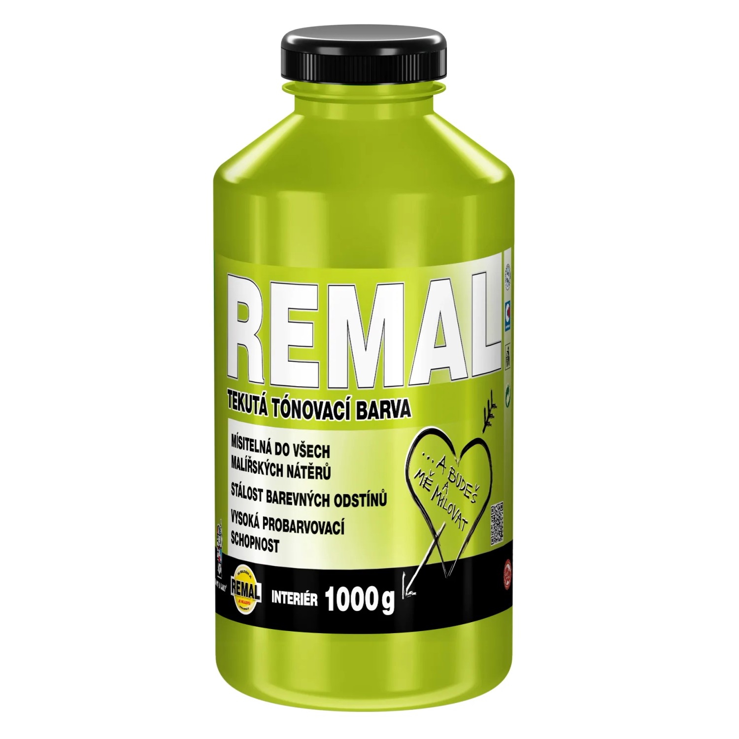 E-shop REMAL Tekutá tónovacia farba 0500 žltozelená 1 kg