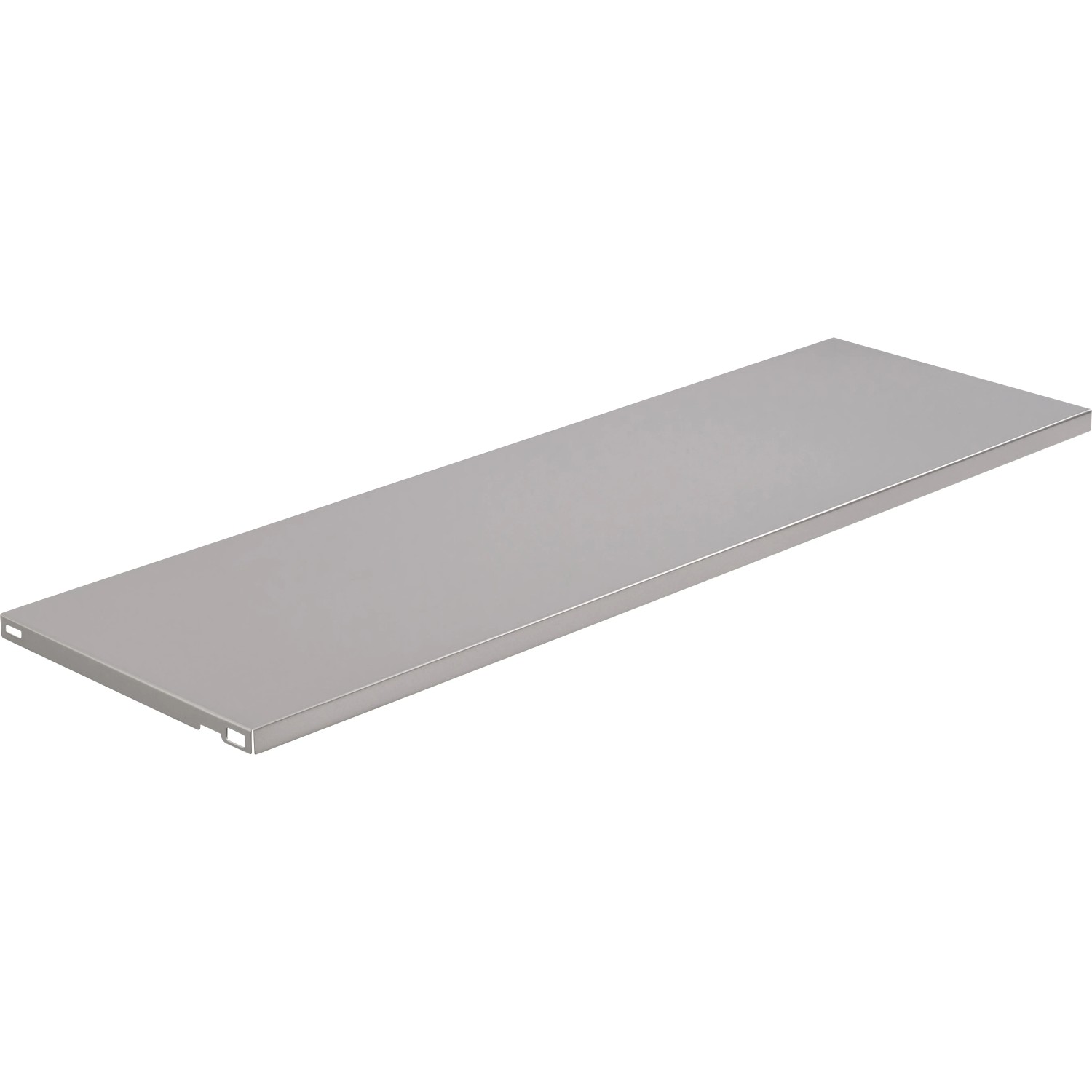 E-shop OBI Oceľová polica 80 cm x 25 cm hliníková biela