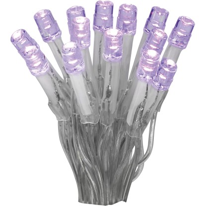 OBI Svetelná LED reťaz, 20 fialových LED diód, napájaná batériami