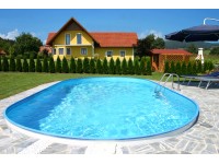 Súprava s bazénom Ferrara a oceľovým plášťom, 525 cm x 320 cm x 120 cm