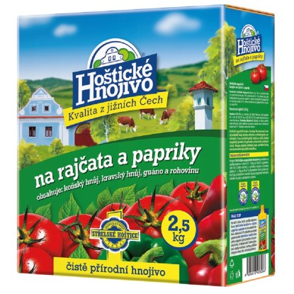 Hoštické hnojivo na paradajky a papriky 2,5 kg