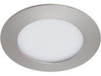 Briloner Vstavané LED svietidlo matný nikel V: 2,9 cm priemer: 12 cm