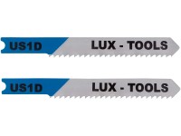 LUX-TOOLS Listy priamočiarej píly na kov hrubé upínanie T, 2 ks