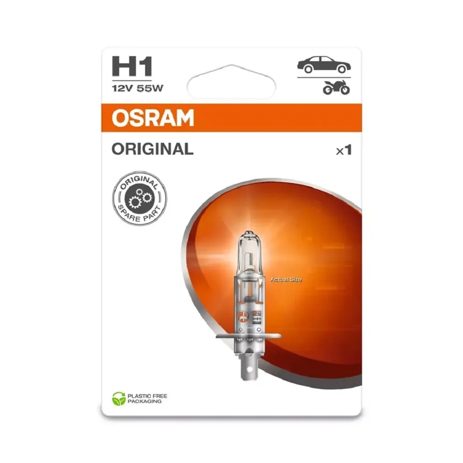 E-shop OSRAM Autožiarovka Original Line H1, 55W, 12V, 1 ks (BLI ECO)
