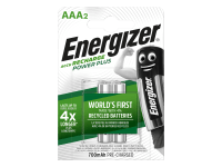 Energizer Dobíjacie batérie Power Plus AAA 2 ks