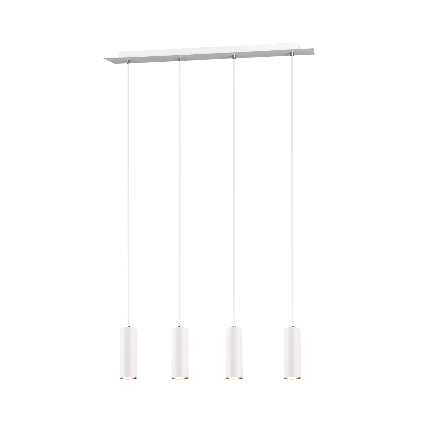 E-shop Trio Závesné svietidlo Marley biele 75 x 150 x 9 cm