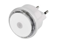 EMOS LED nočné svetlo P3306 s fotosenzorom do zásuvky, biela/studená biela EMOS LED nočné svetlo P3306 s fotosenzorom do zásuvky, biela/studená biela