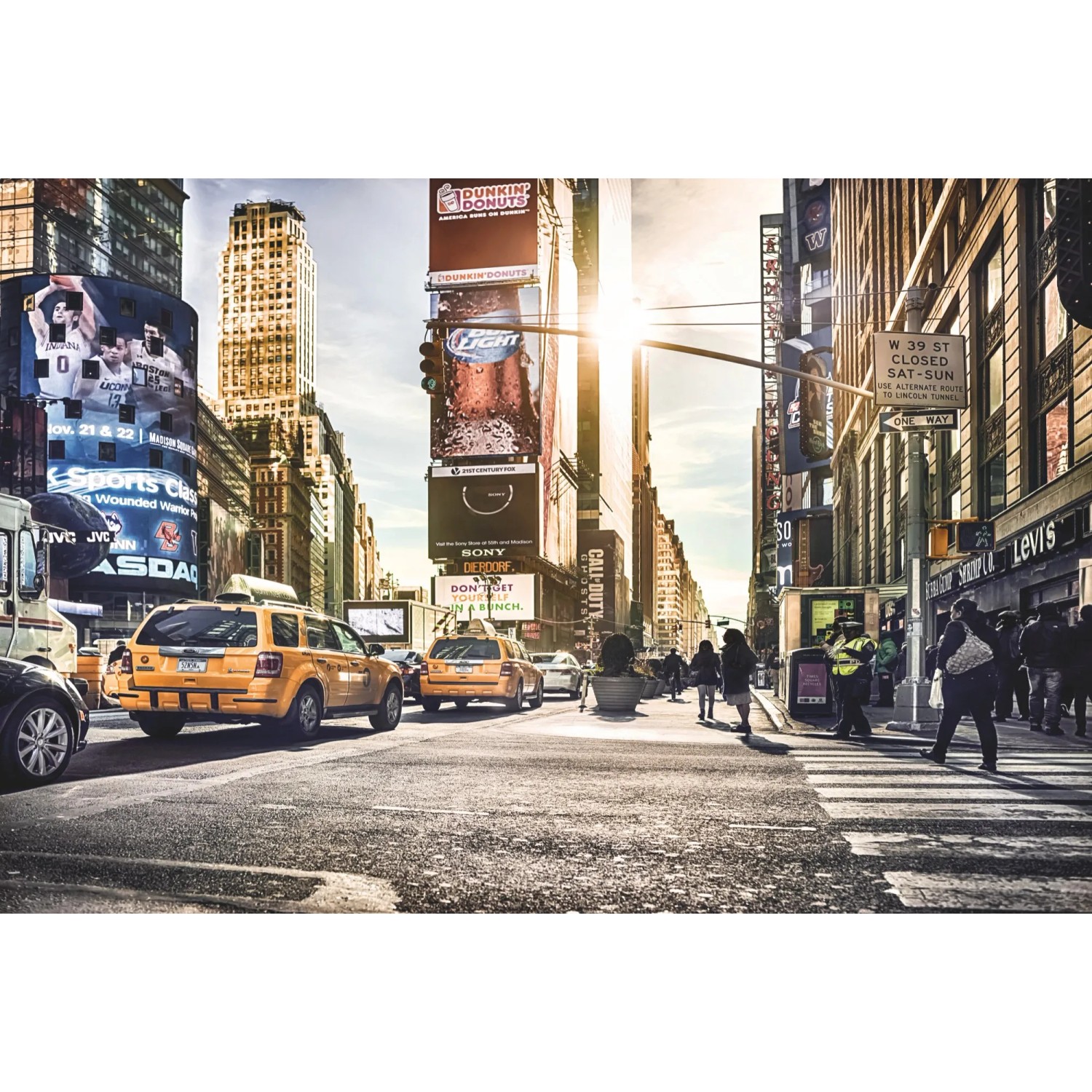 E-shop Komar Vliesová fototapeta Times Square 368 x 248 cm