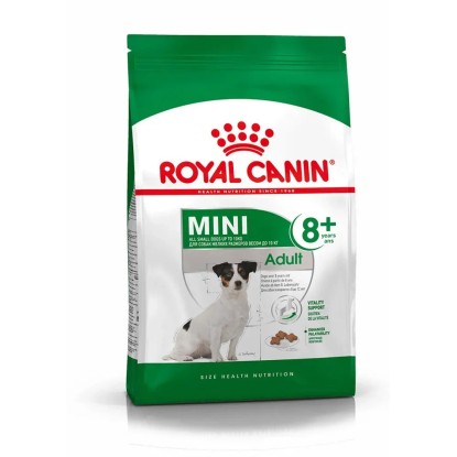 Royal Canin Granule pre psov Mini Adult 8+ 2 kg