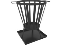 Kôš na oheň 43 cm x 44 cm x 33 cm kovový