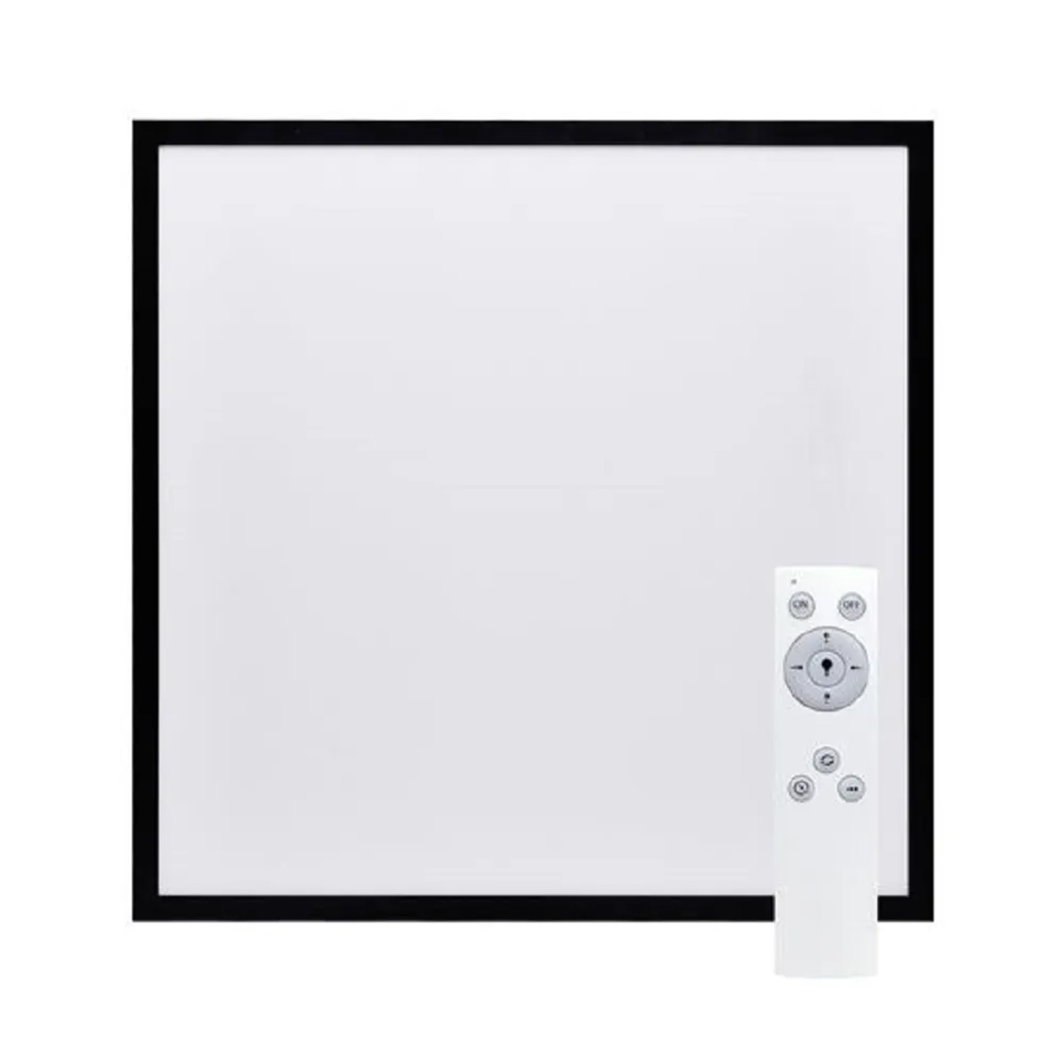 E-shop SOLIGHT Prisadené stmievateľné LED svietidlo Wood, 40 W, 3000 lm, 45 x 45 cm