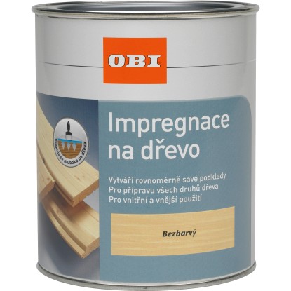 OBI Impregnácia na drevo bezfarebná 750 ml