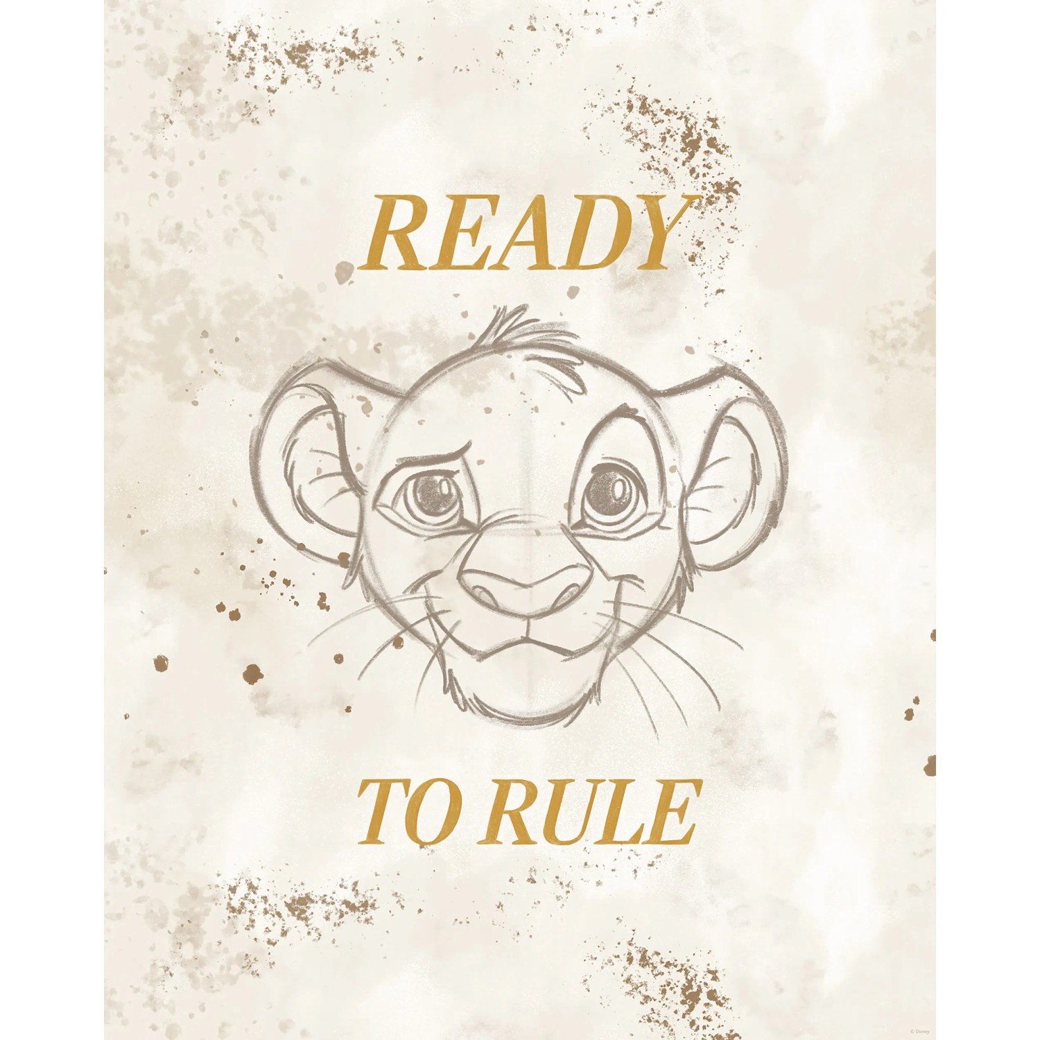 E-shop Komar Plagát Disney Lion King Ready to Rule 40 x 50 cm