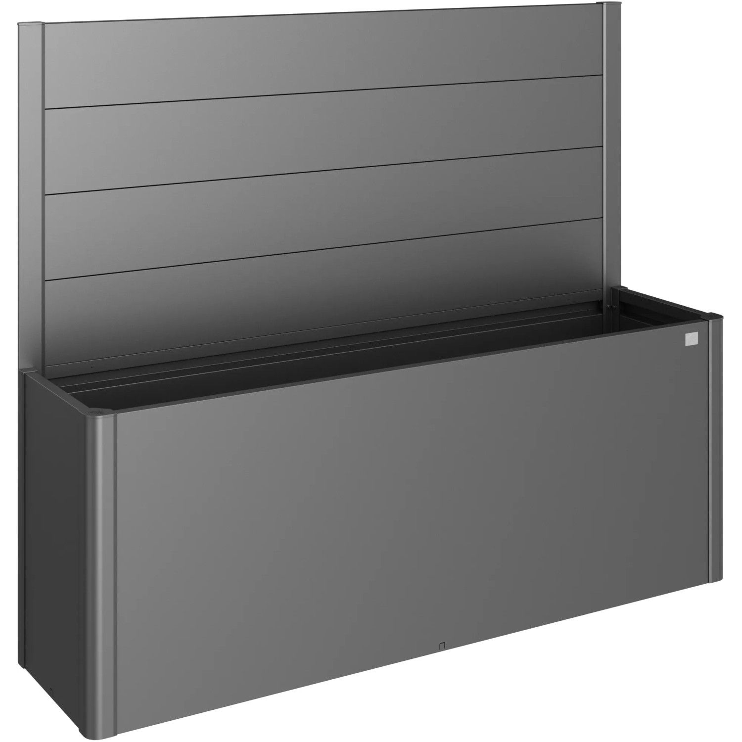 E-shop Biohort Zástena pre záhony vyvýš./Belvedere bez skla pre str. 2 m tm.sivá