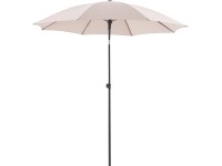 Balkónový slnečník Hermosa, béžová, pr. 200 cm