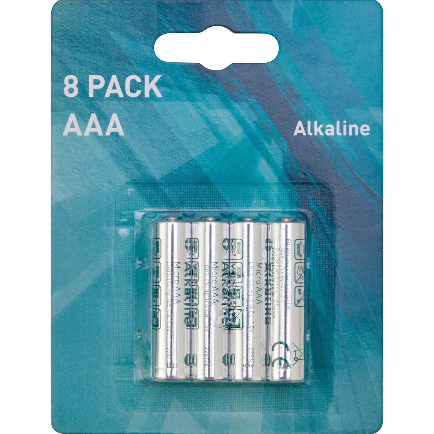 Micro Lr03 Alkalické batérie Micro AAA LR03 1,5 V, 8 ks