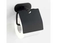 Wenko Turbo-Loc Nerezový držiak toalet. papiera Orea Black Matt 14 x 12,5 x 7 cm Wenko Turbo-Loc Nerezový držiak toalet. papiera Orea Black Matt 14 x 12,5 x 7 cm