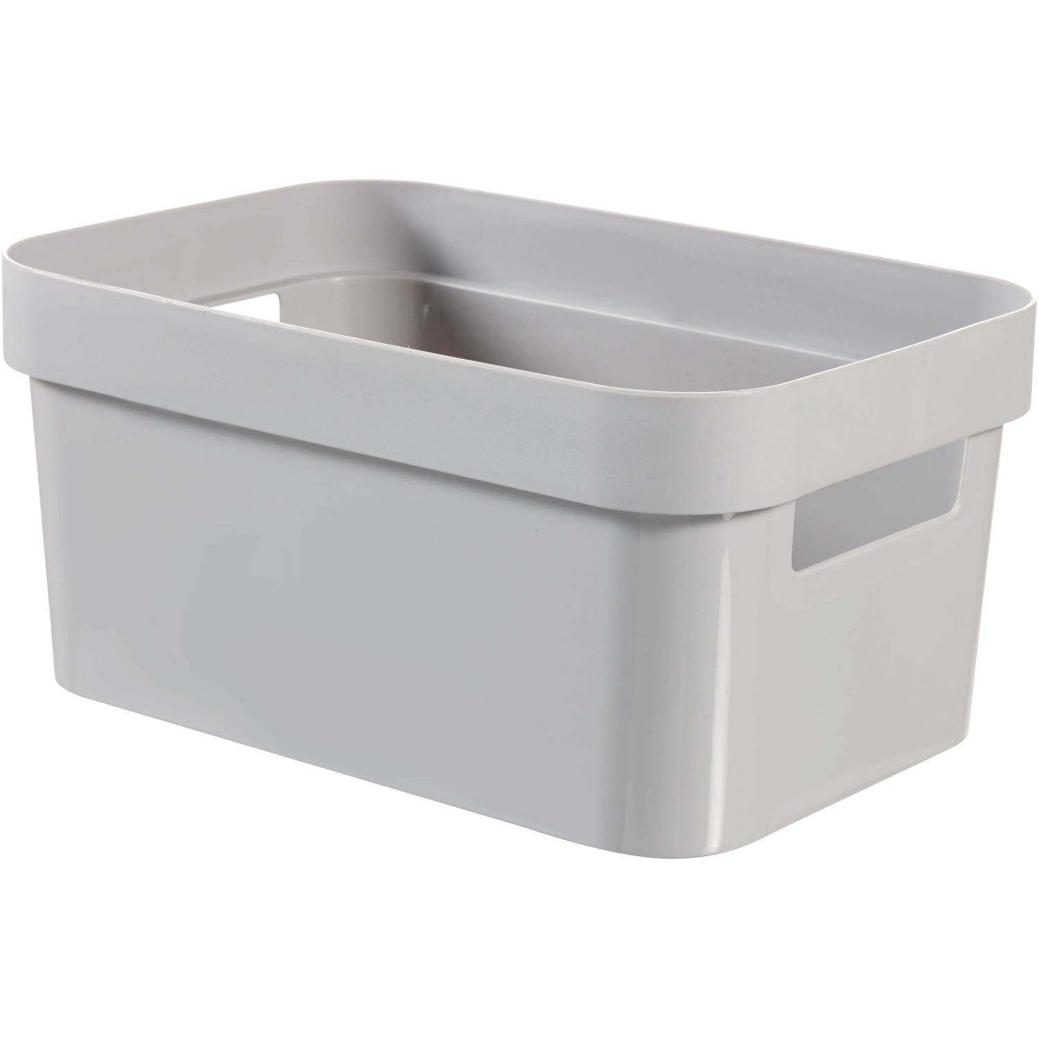 E-shop Curver Úložný box Infinity sivý 4,5 l, 26 x 17,5 x 12,3 cm