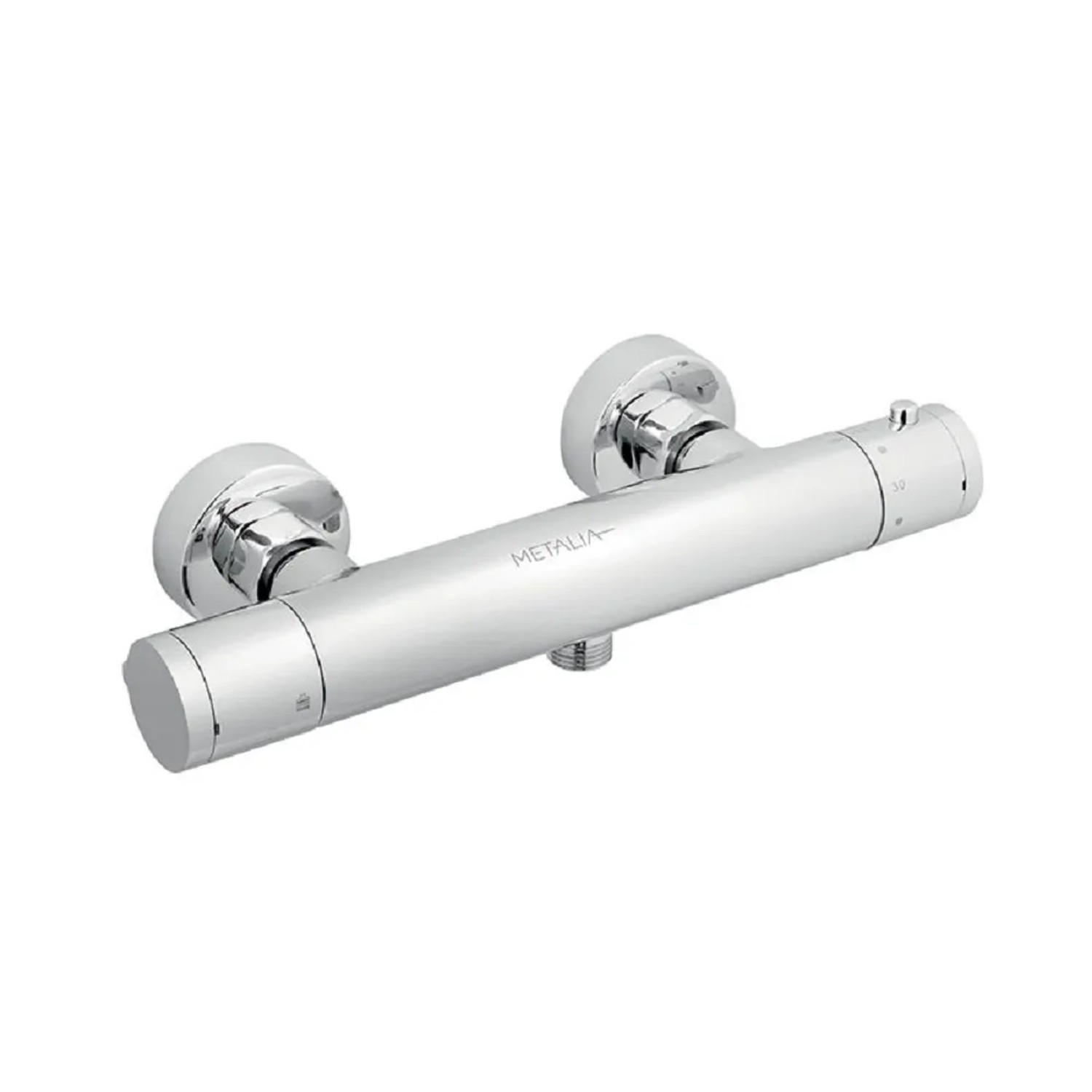 E-shop Novaservis Sprchová termostatická batéria Metalia 54, chróm, 150 mm