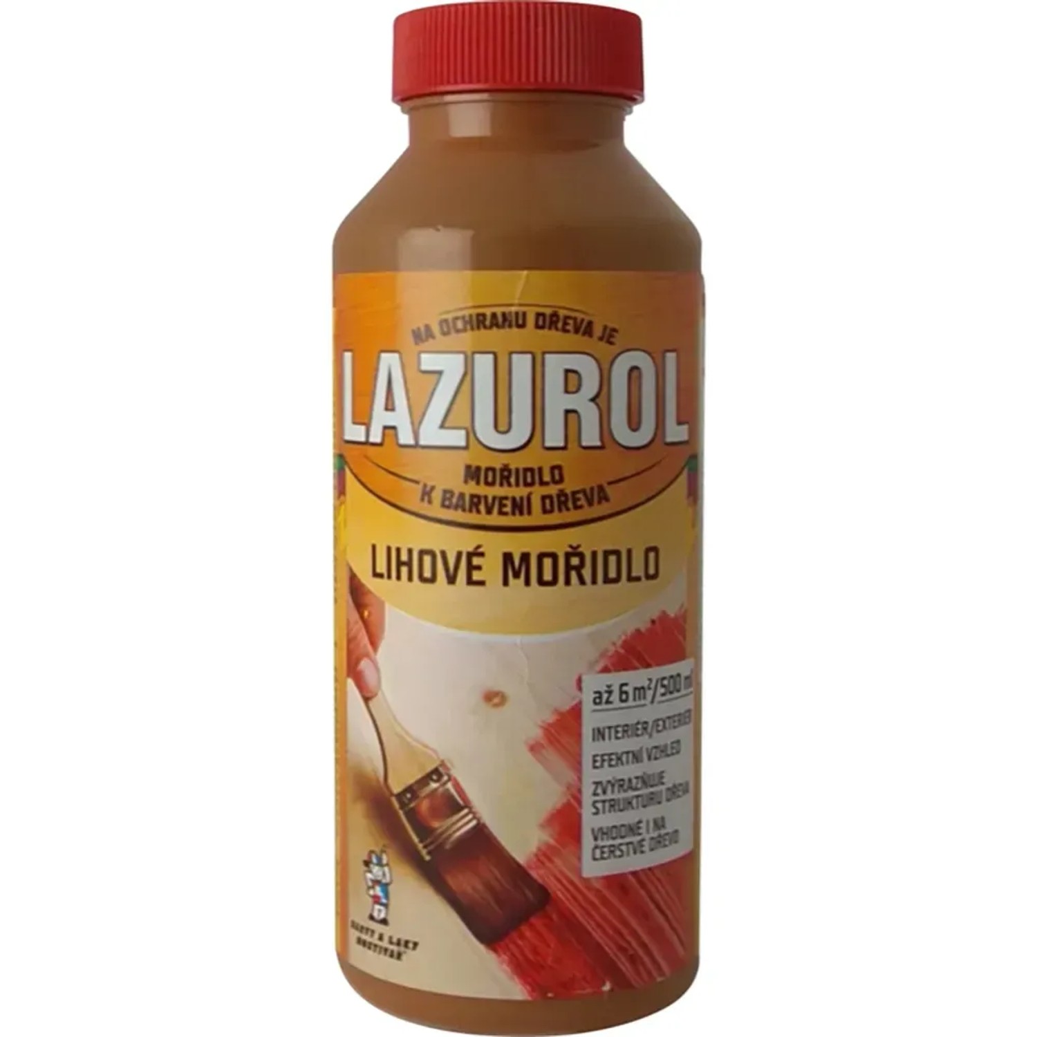 E-shop Lazurol Liehové moridlo orech svetlý 500 ml