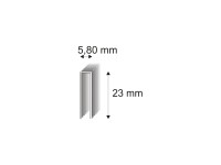 RON Spony stolárske 343/23 M, dĺžka 5,8 x 23 mm, 3200 ks