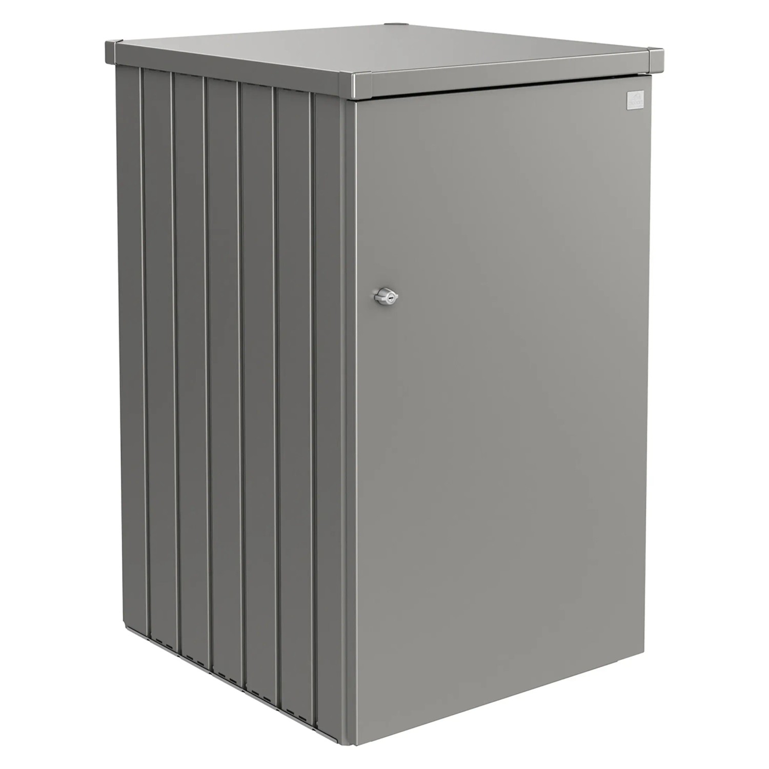 E-shop Biohort Box na odpadkový kôš Alex 2 kremeňovo sivý 80 x 88 x 129 cm