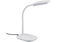TRIO LED stolná lampa BOA biela 3,5 W, 350lm, 3000K, 11 x 36 cm